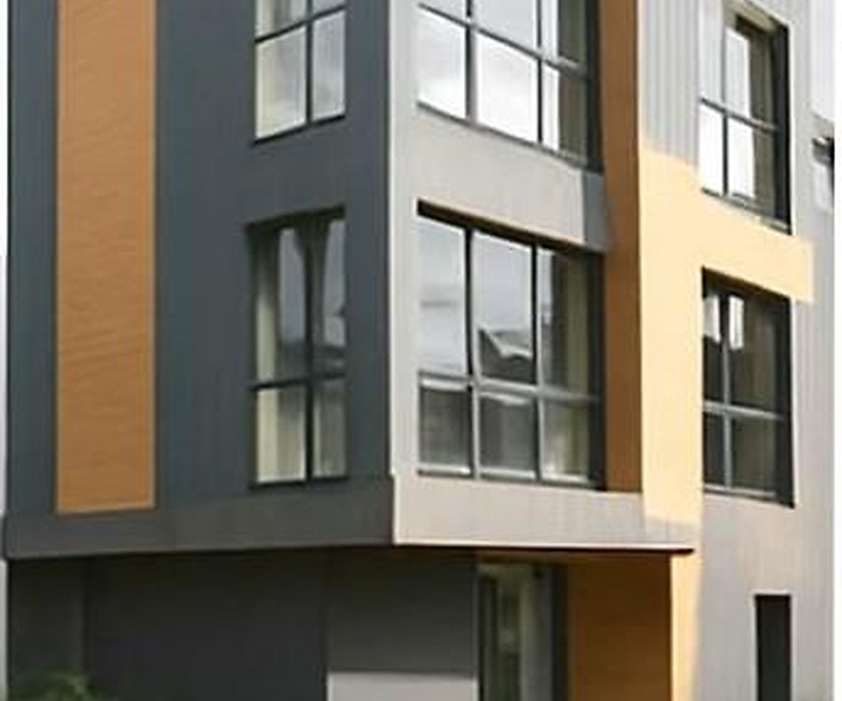 Modern building exterior